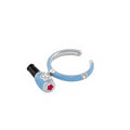 Girl's Ring With Nail Polish Charm