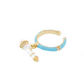 Ring With Microphone Charm