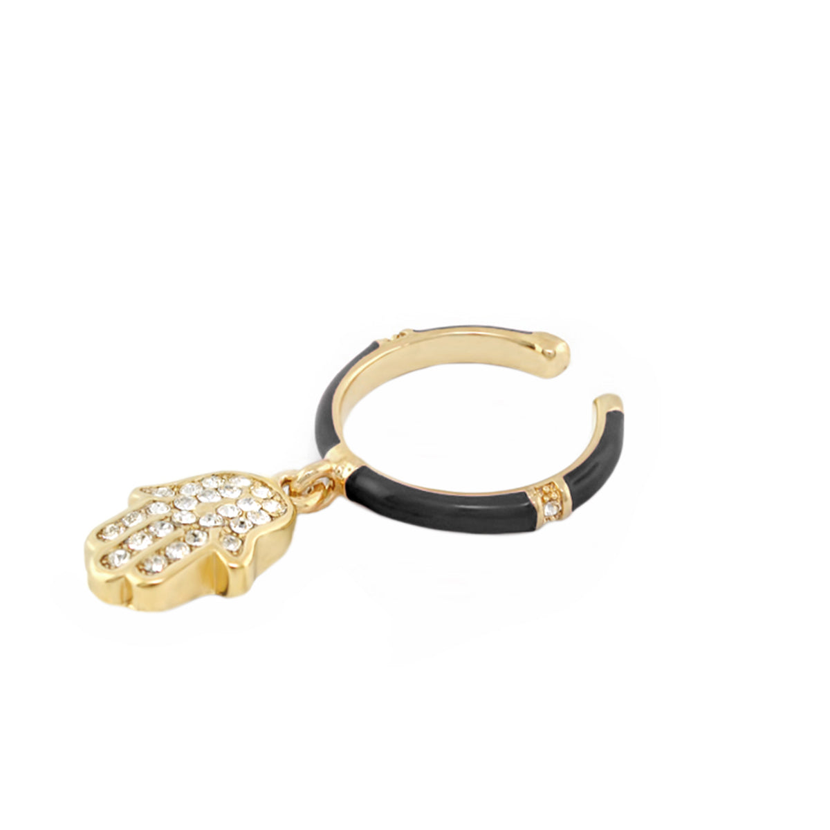 Girl's Hamsa Charm Ring