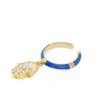 Girl's Hamsa Charm Ring