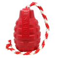 USA-K9 Grenade Rubber Dog Chew Toy For Heavy Chewers