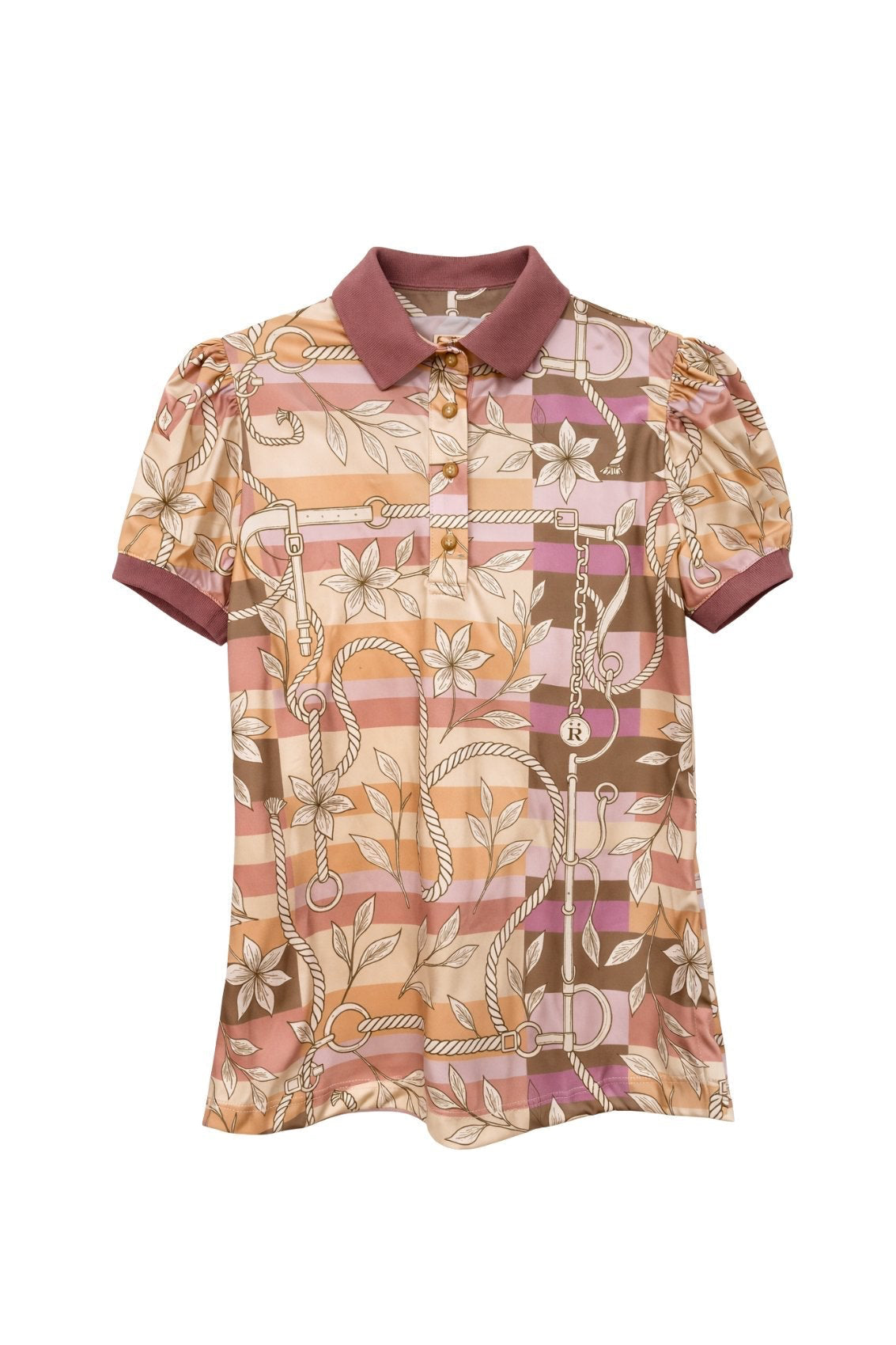 Regatta Polo-Shirt | Short Sleeve | Ropes Print