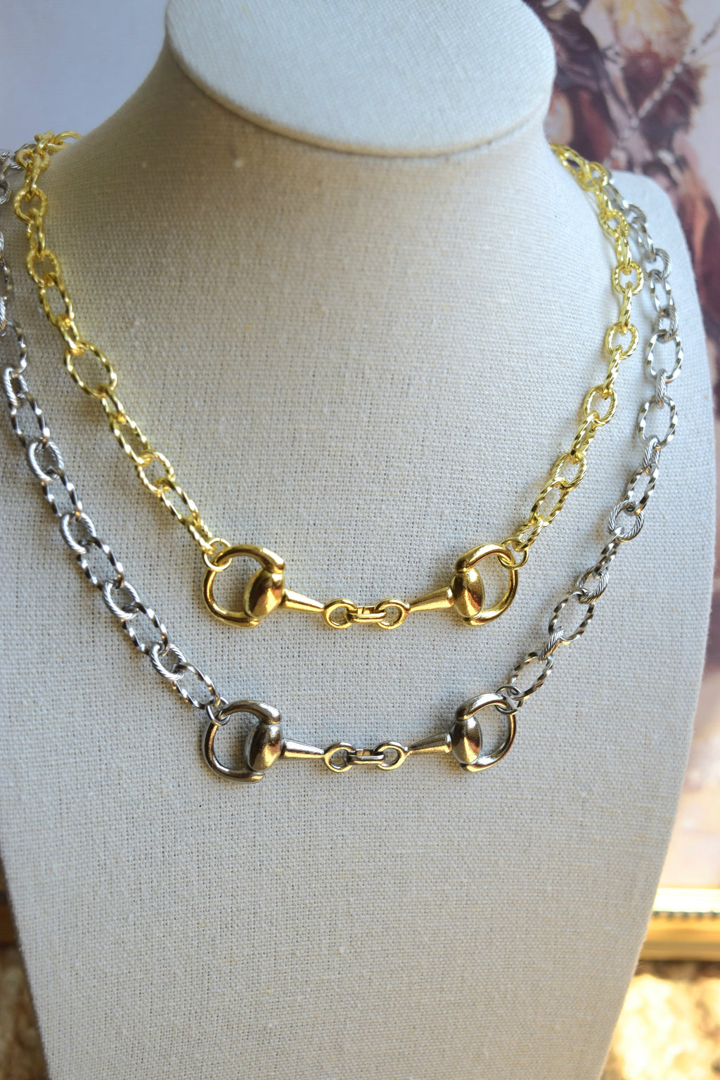 Twisted Bit Necklace
