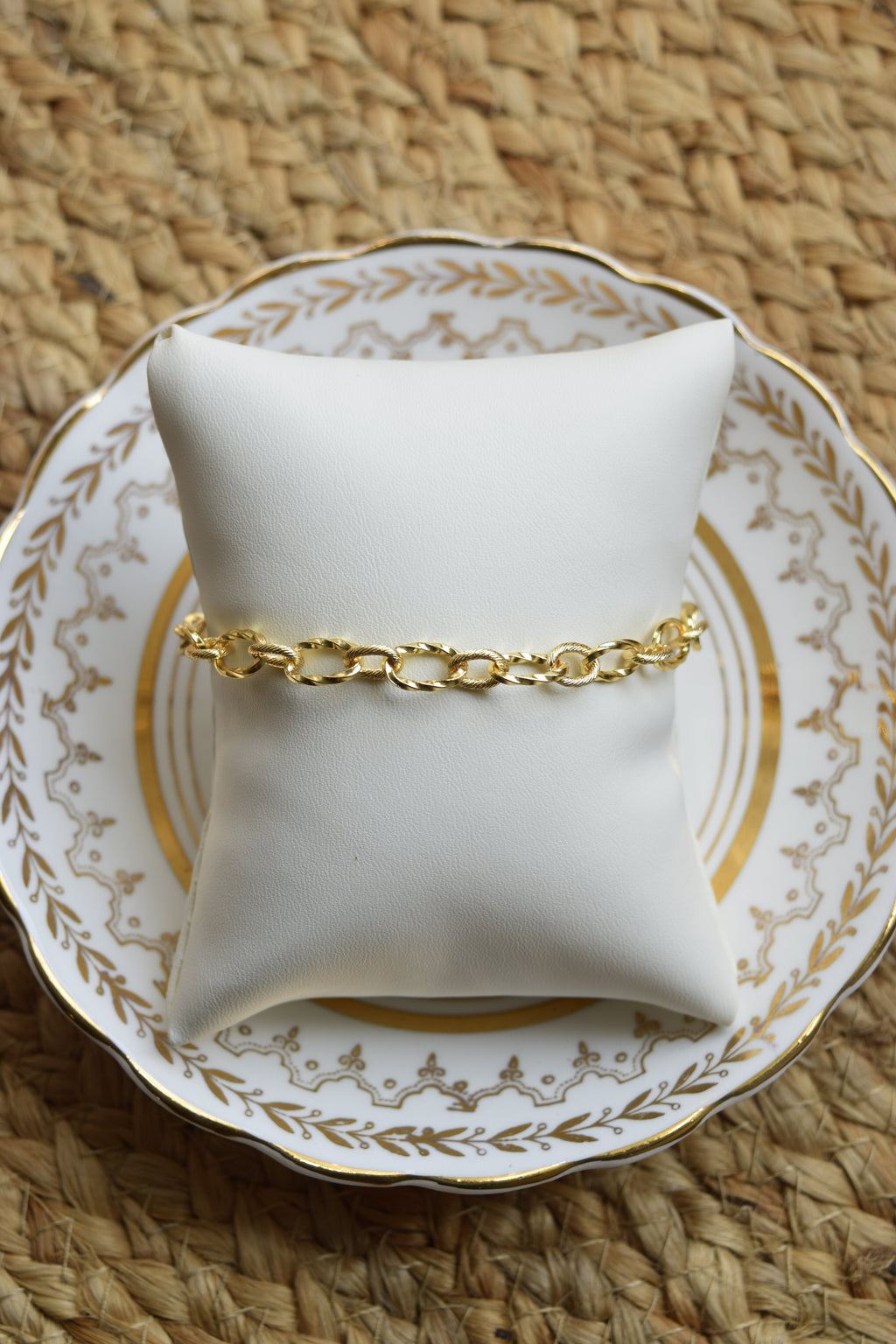 Golden Rope Bracelet Grb01 Everyday Wear 14K Gold Plated