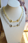 Twisted Bit Necklace