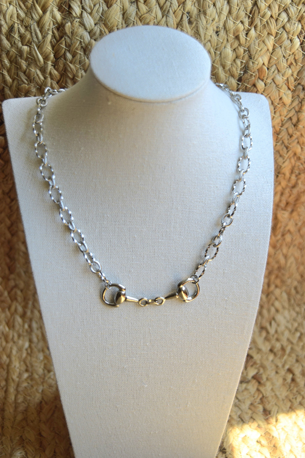 Twisted Bit Necklace