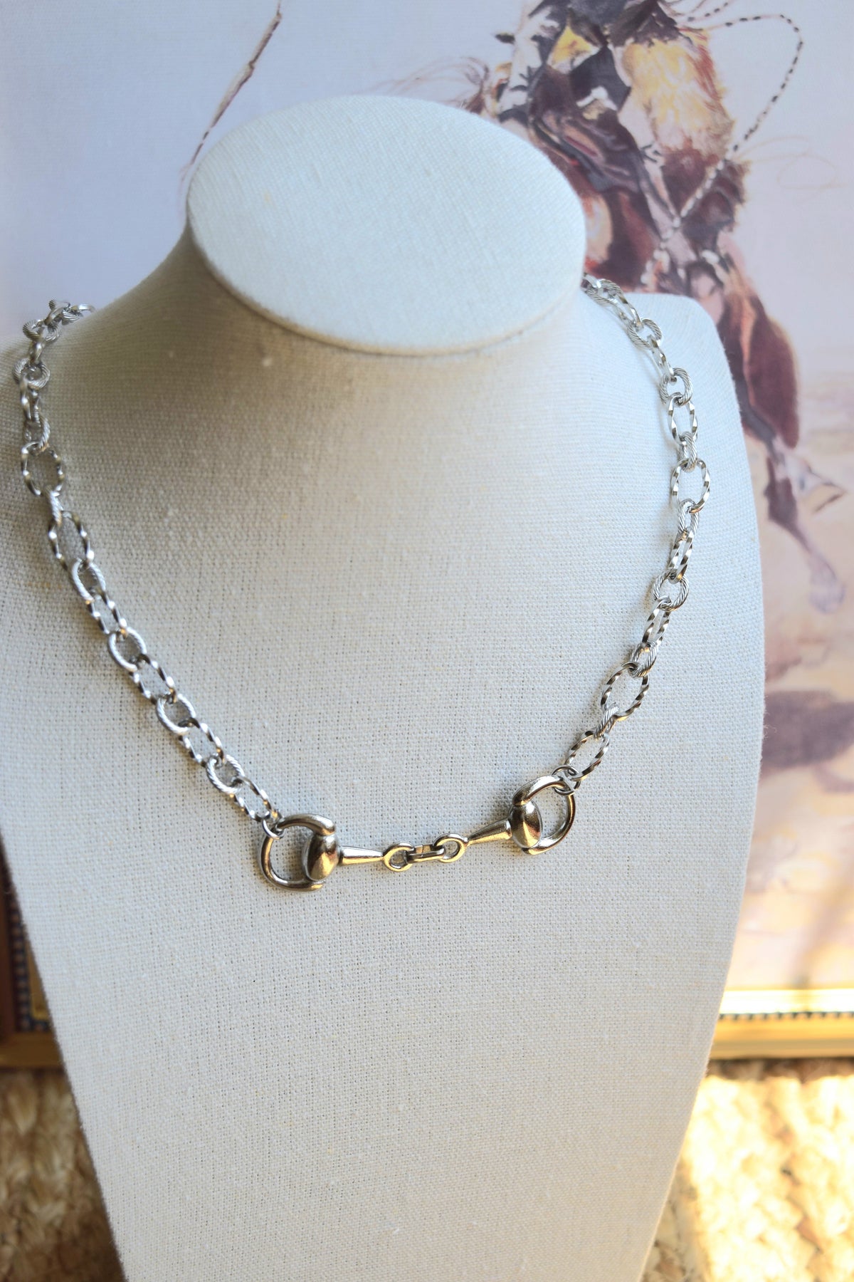 Twisted Bit Necklace