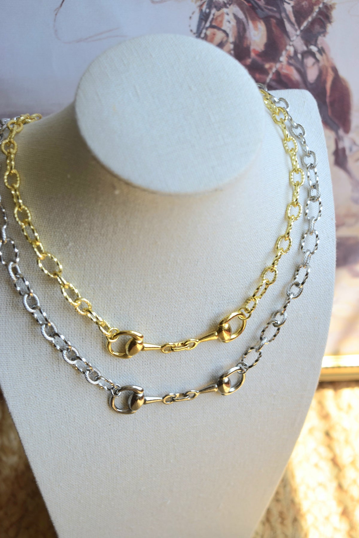 Twisted Bit Necklace