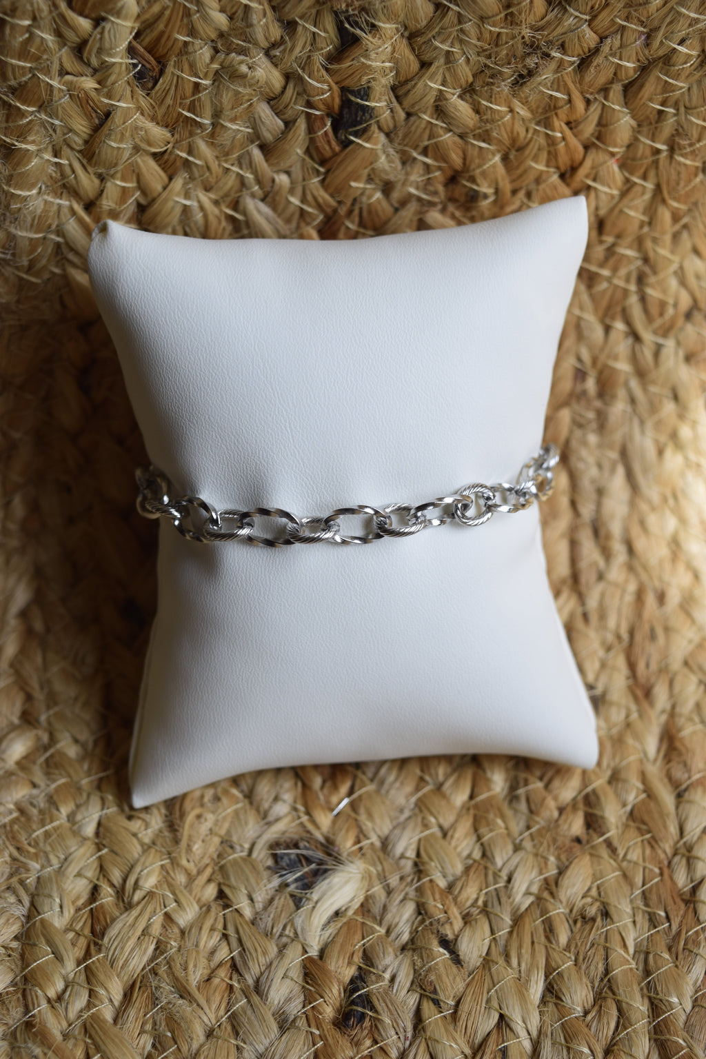 Twisted Rope Stainless Steel Bracelet For Everyday Wear Sizes 5 To 7 And 8 To 10