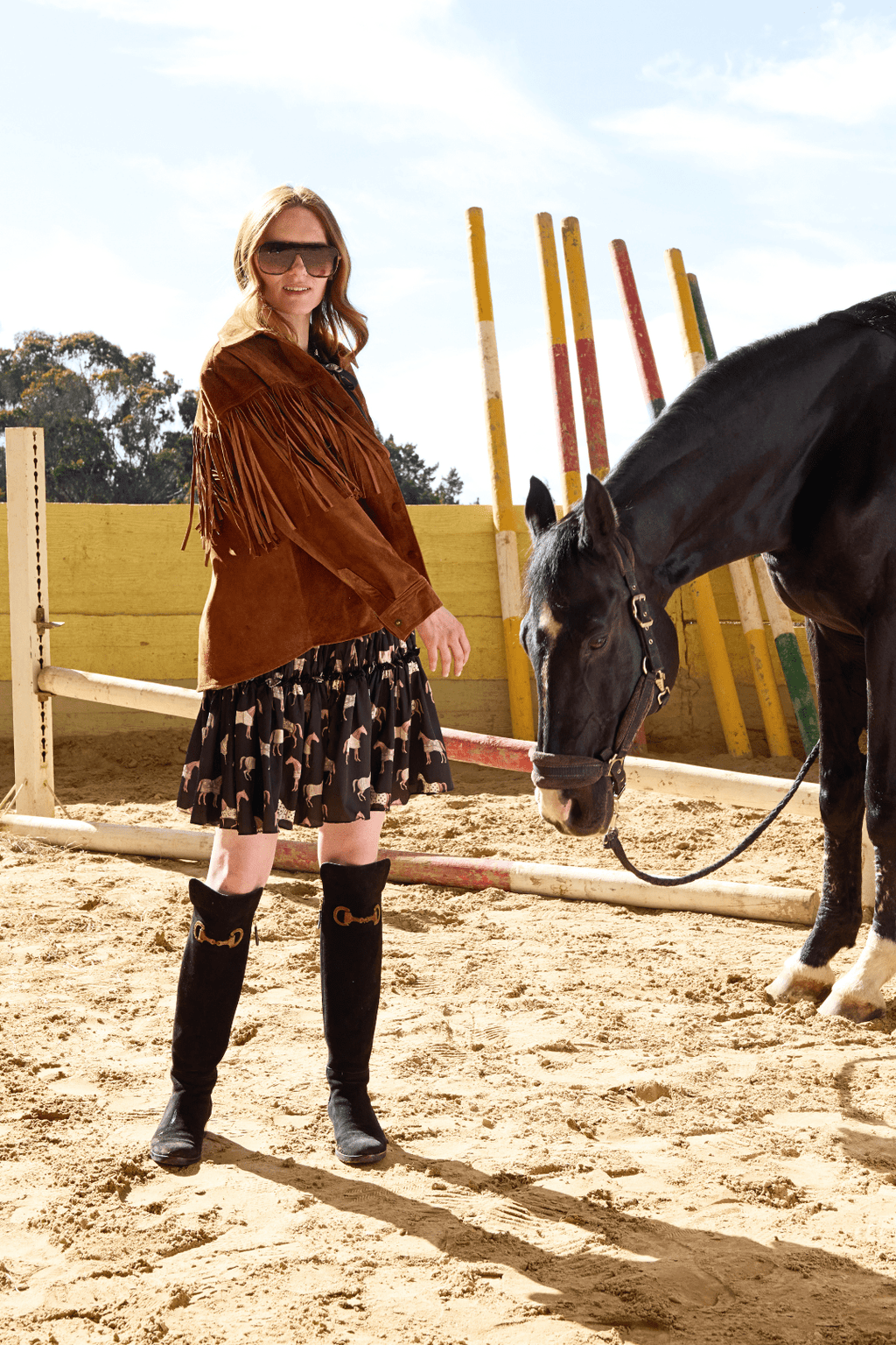 Rodeo Fringed Suede Jacket