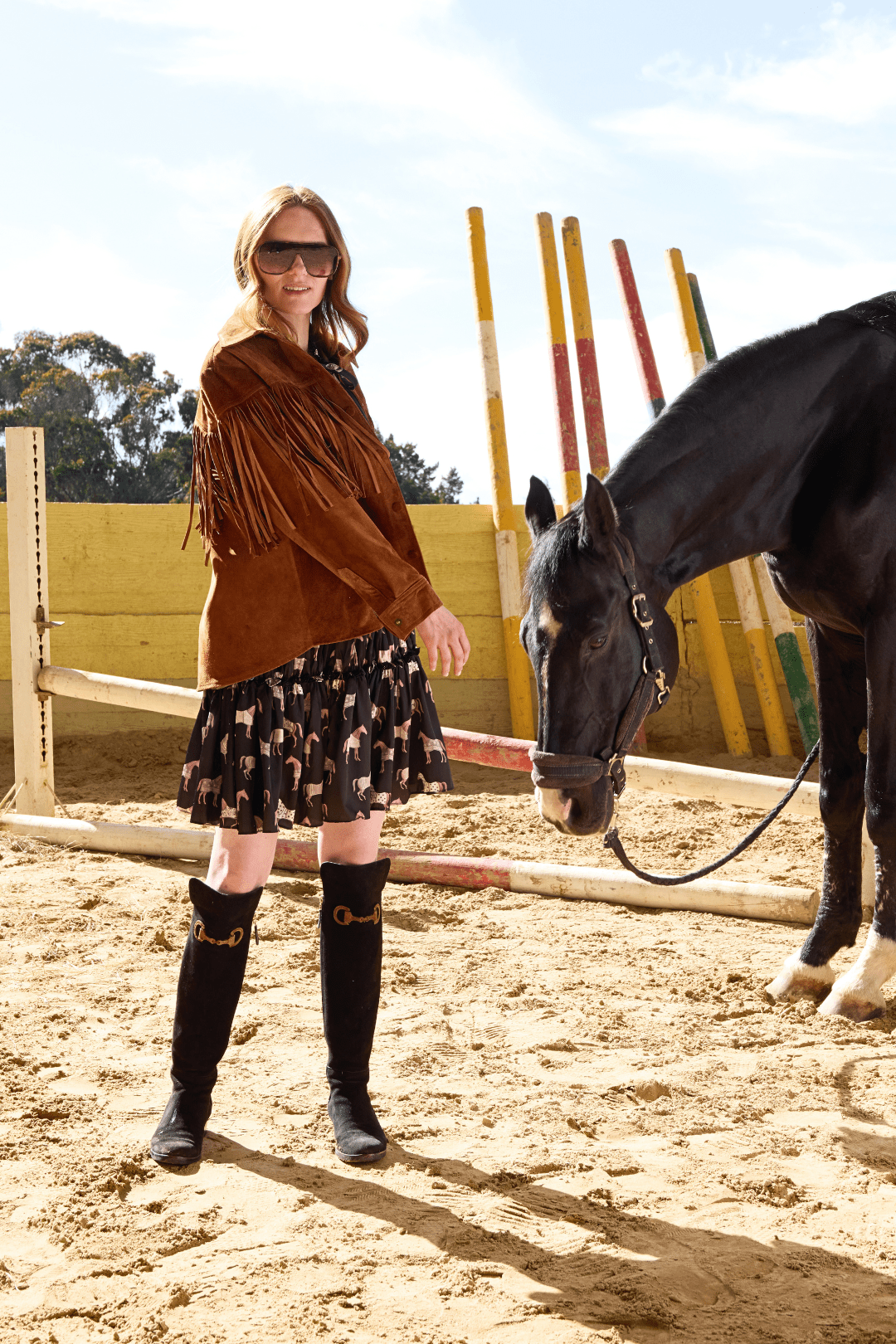 Rodeo Fringed Suede Jacket