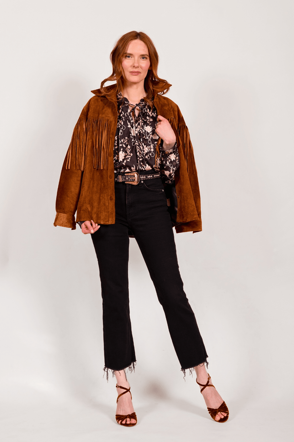 Rodeo Fringed Suede Jacket