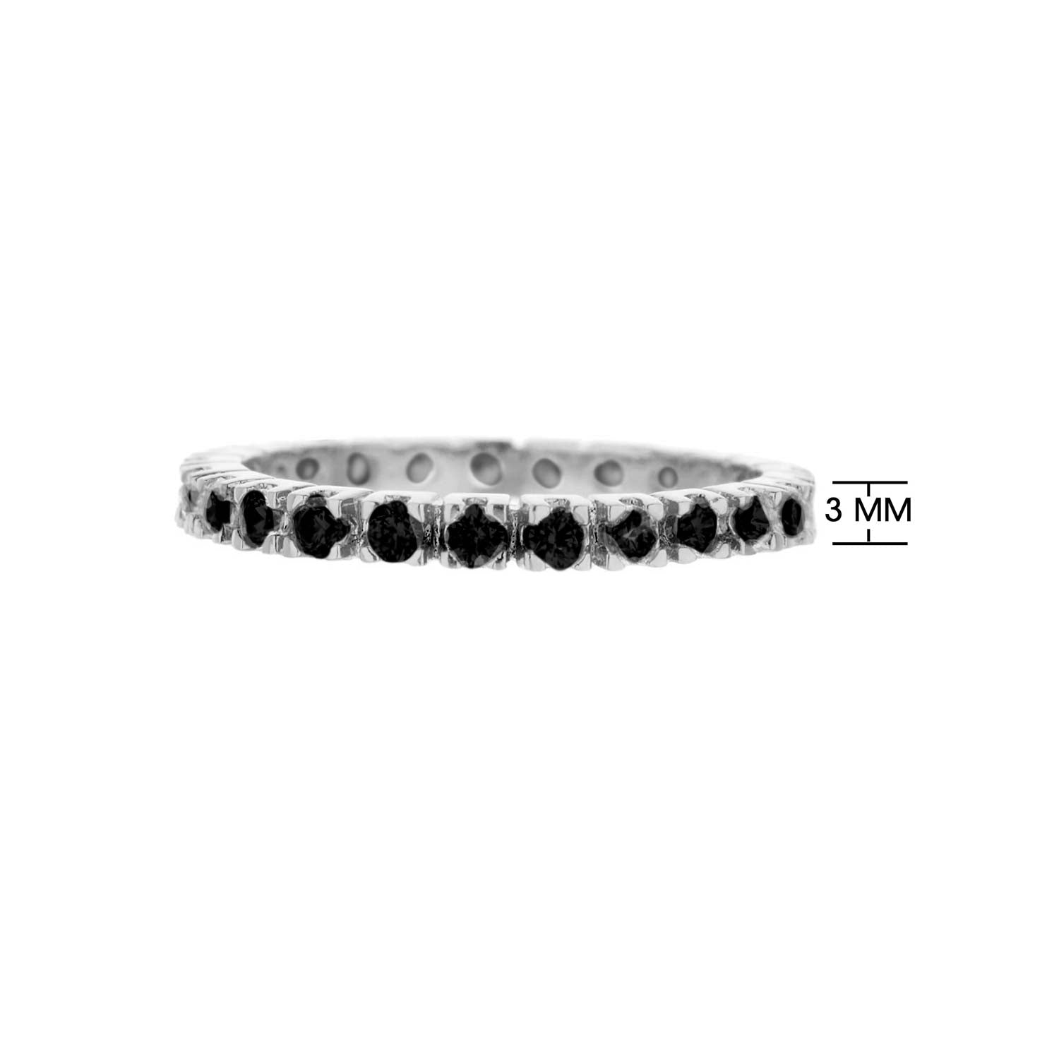 Glamour Pave .925 Ring