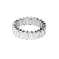 Glamour Pave Eternity Band