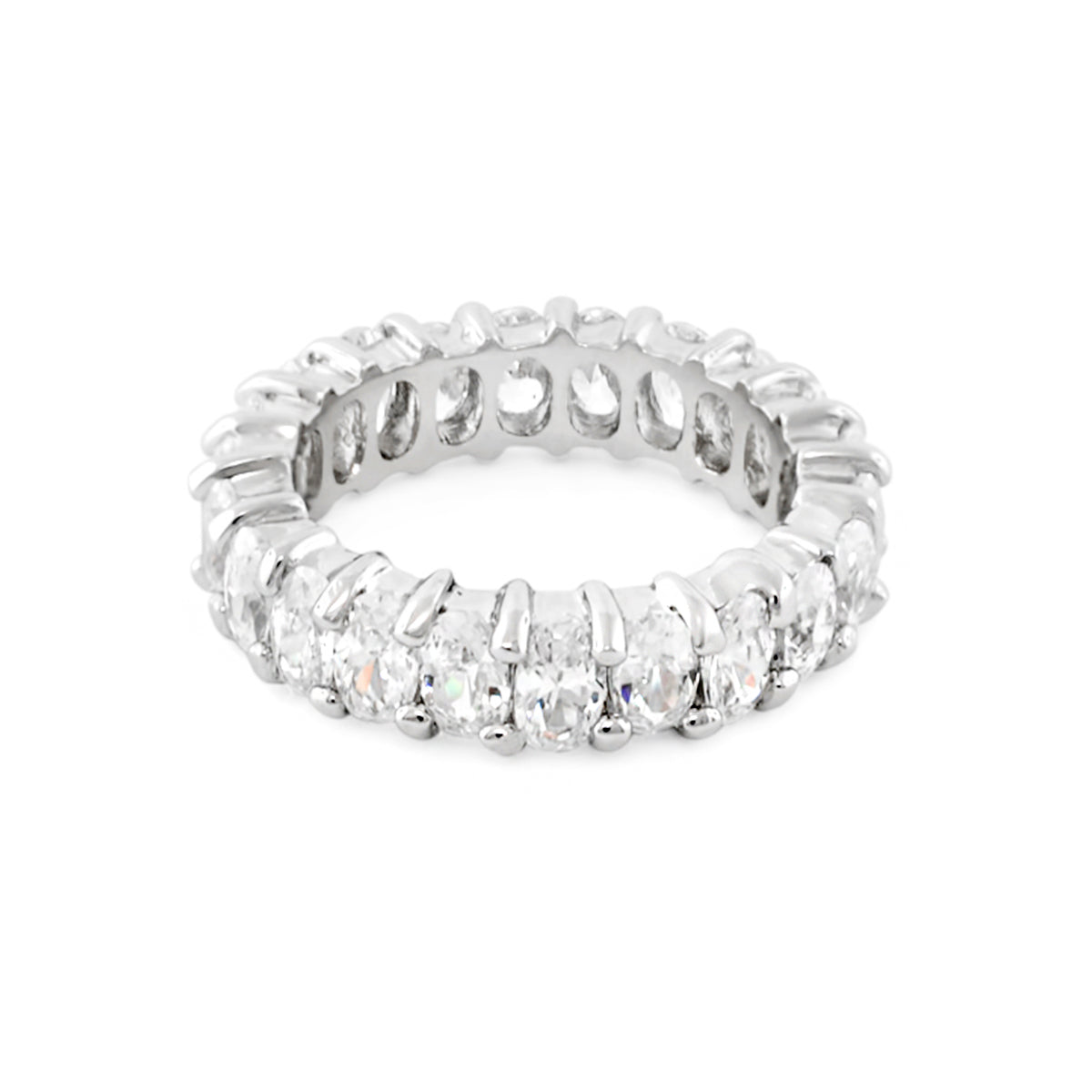 Glamour Pave Eternity Band