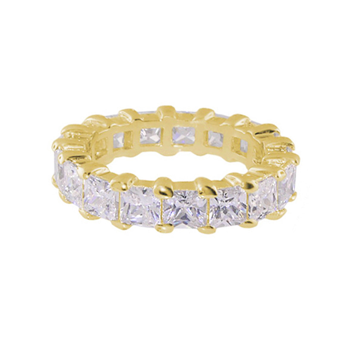 Glamour Pave Eternity Band