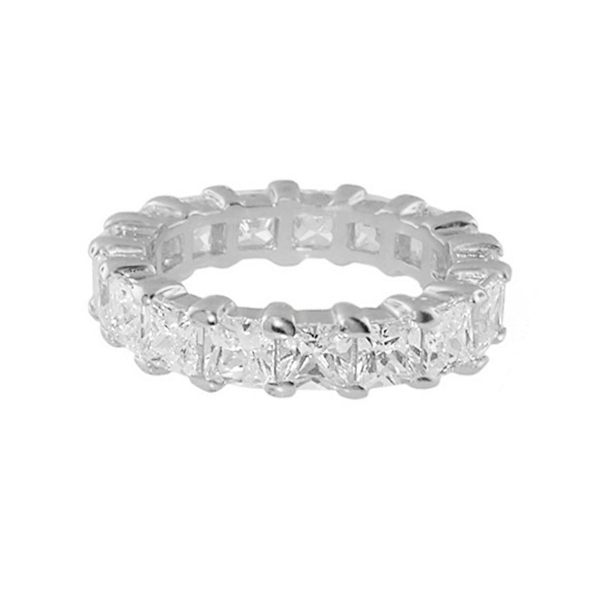 Glamour Pave Eternity Band
