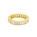 925 Princess Cut Eternity Band