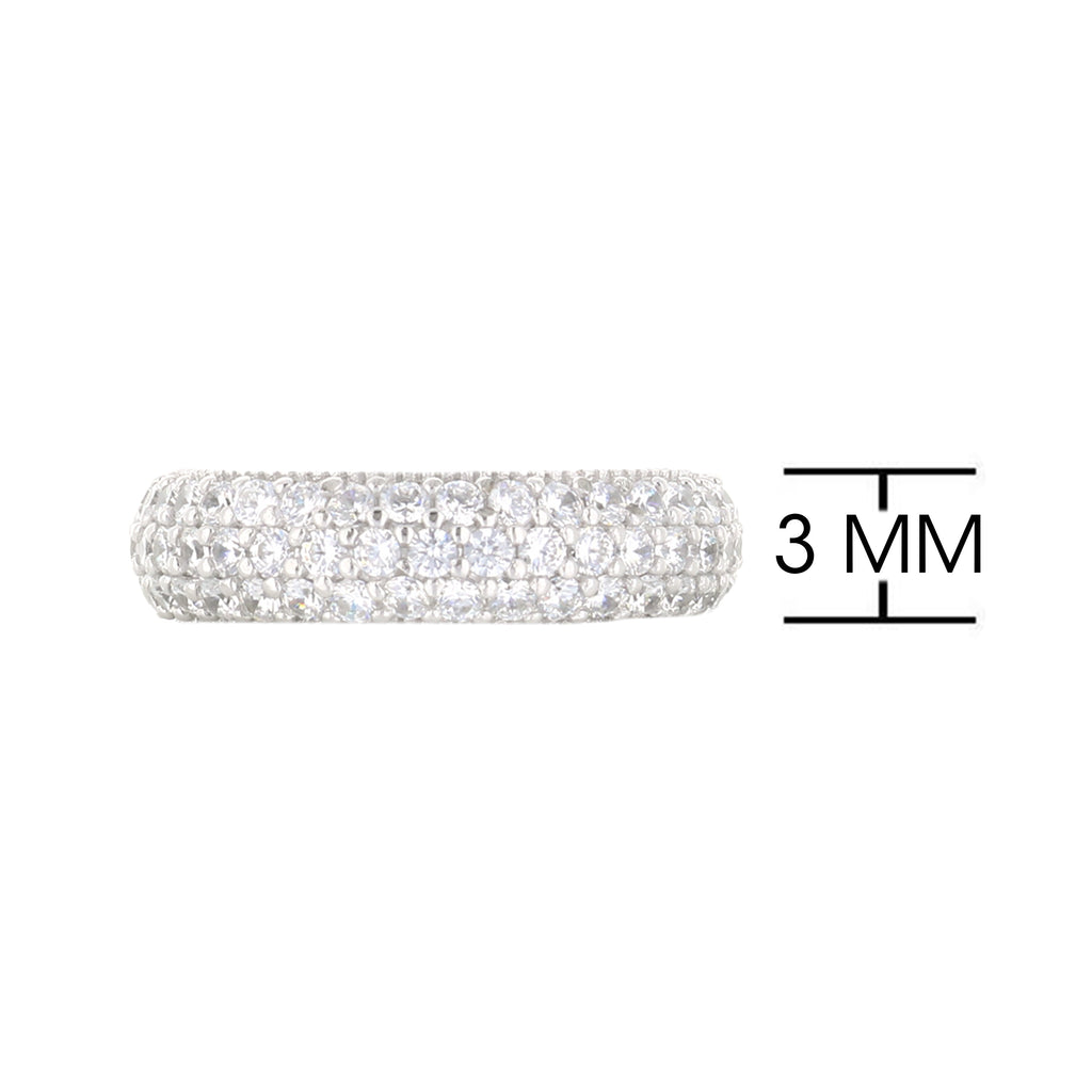 Glamour Pave .925 Ring