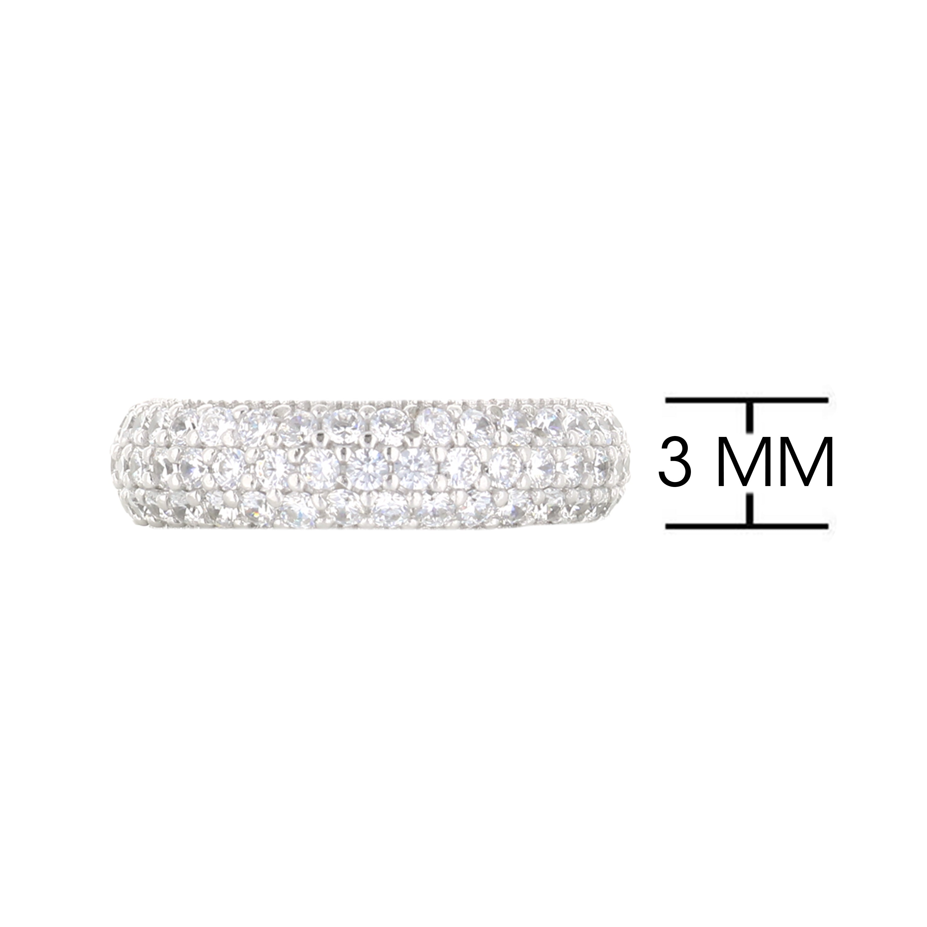 Glamour Pave .925 Ring