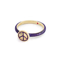 Layers of Love Peace Sign Stackable Ring