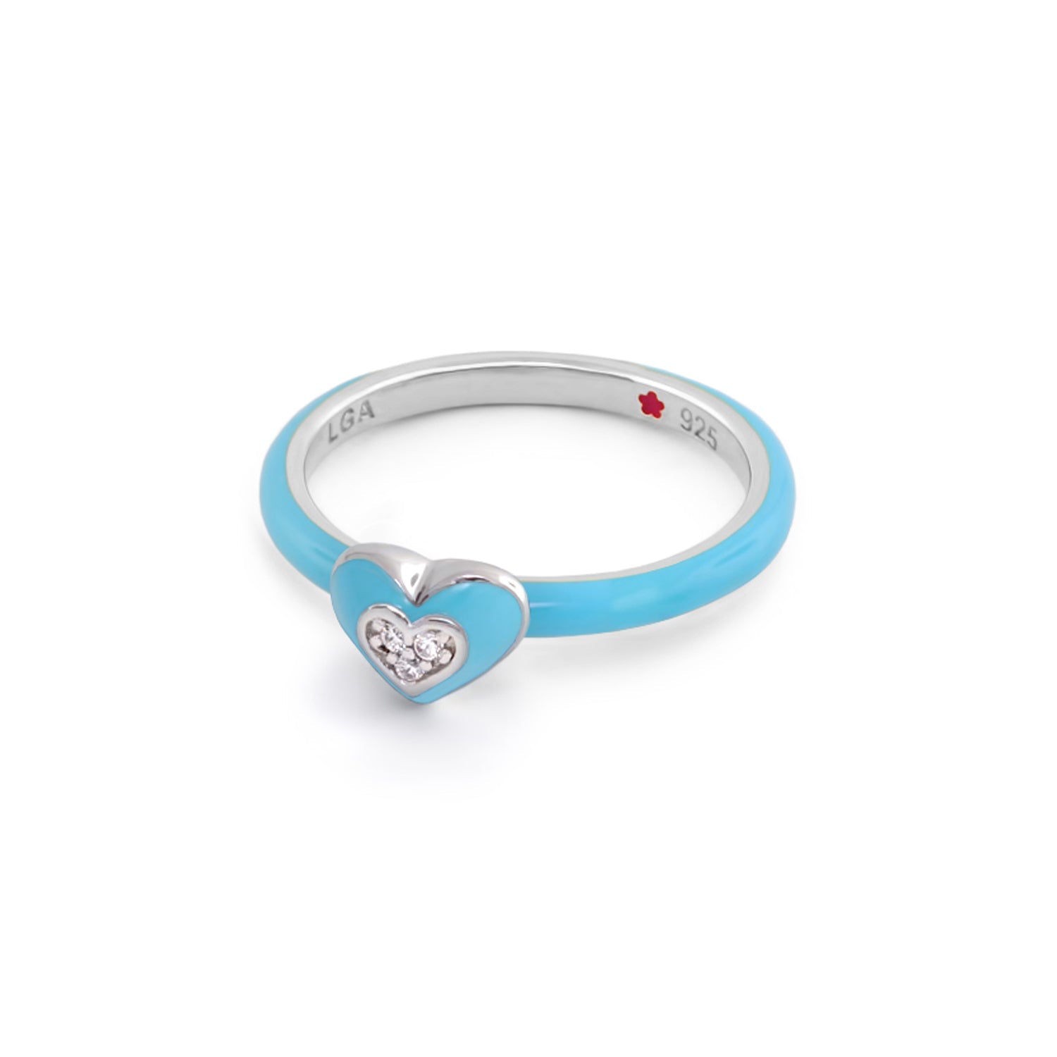 Layers of Love Heart Stackable Ring