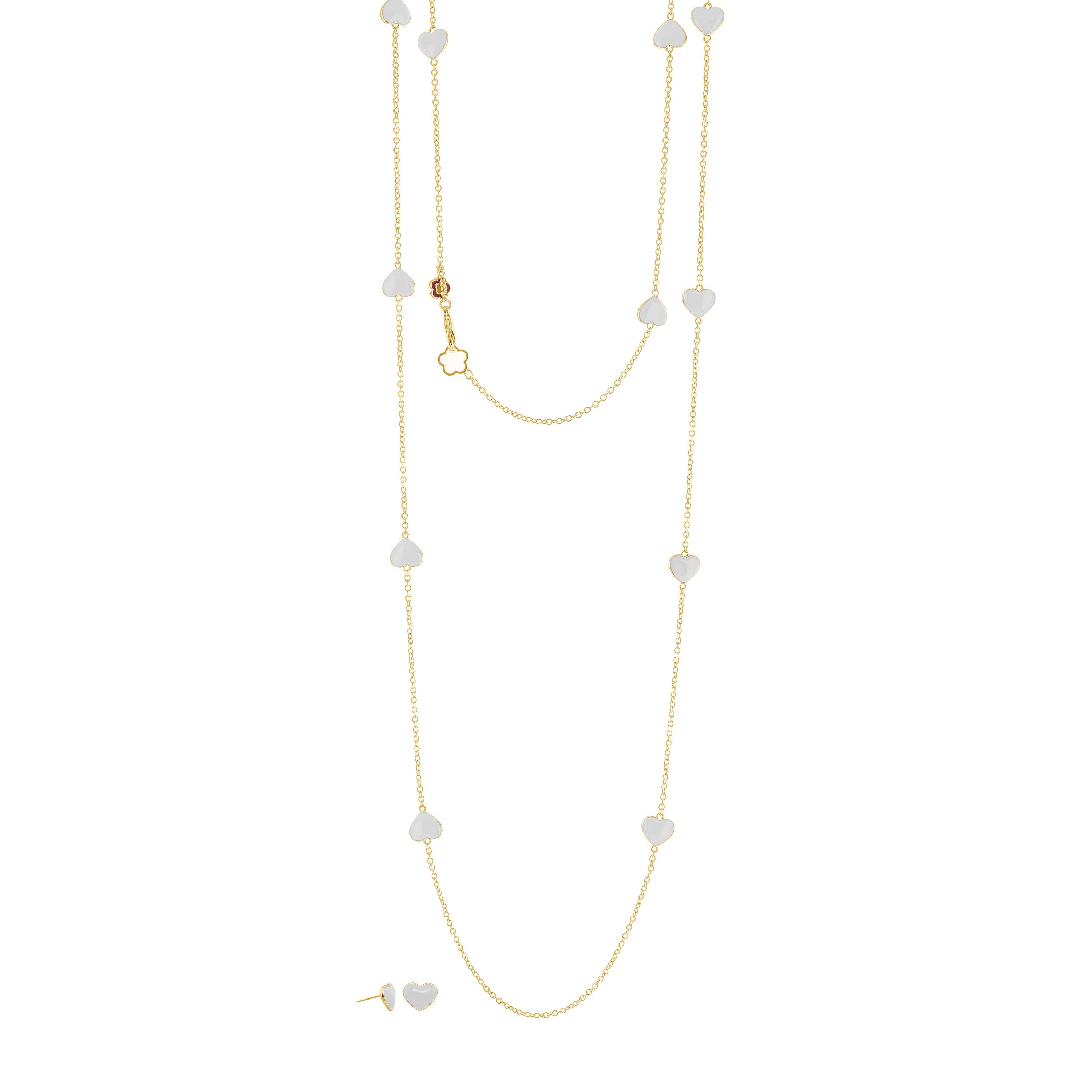 Lots of Love Necklace & Earring Set