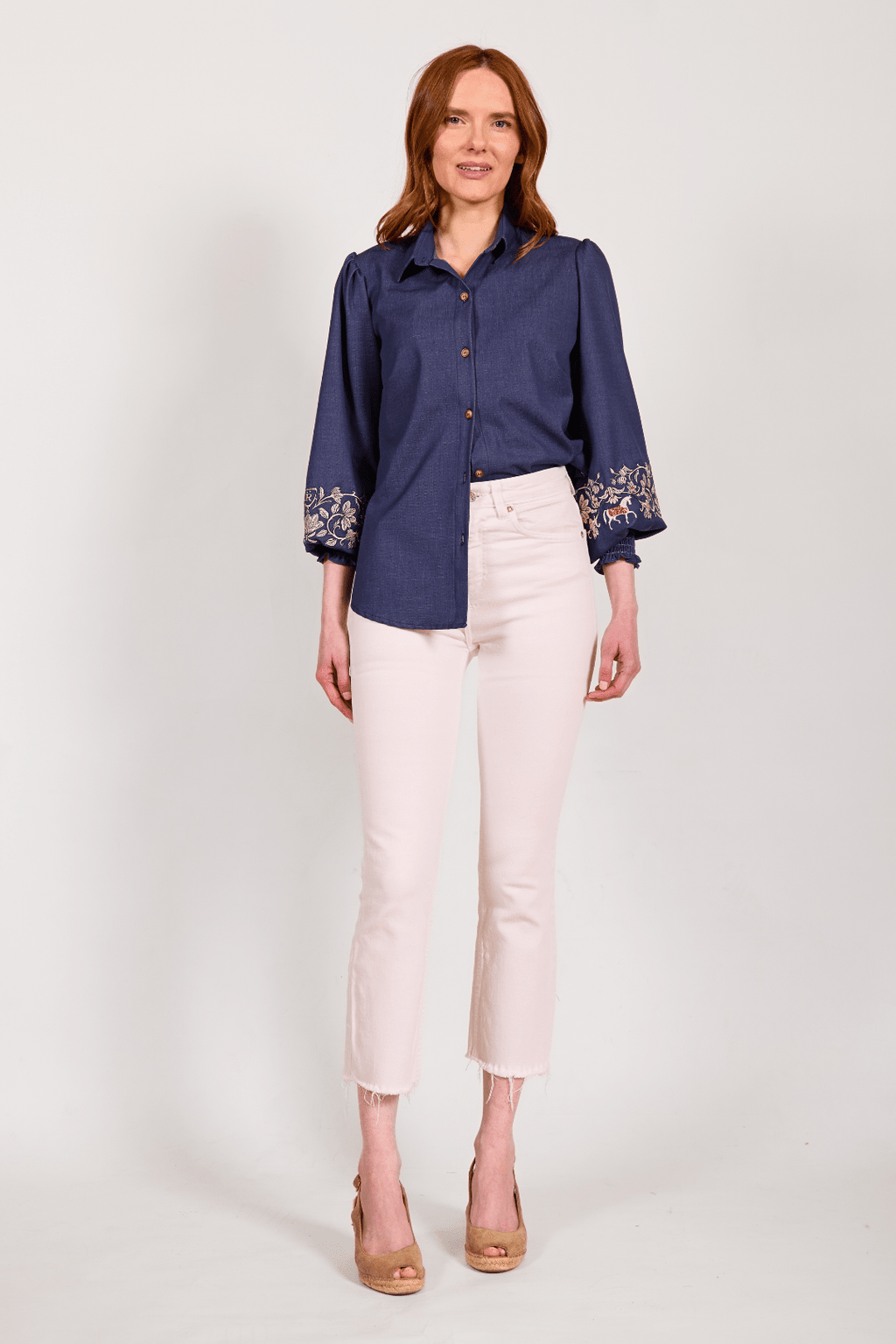 Sevilla Denim Blouse