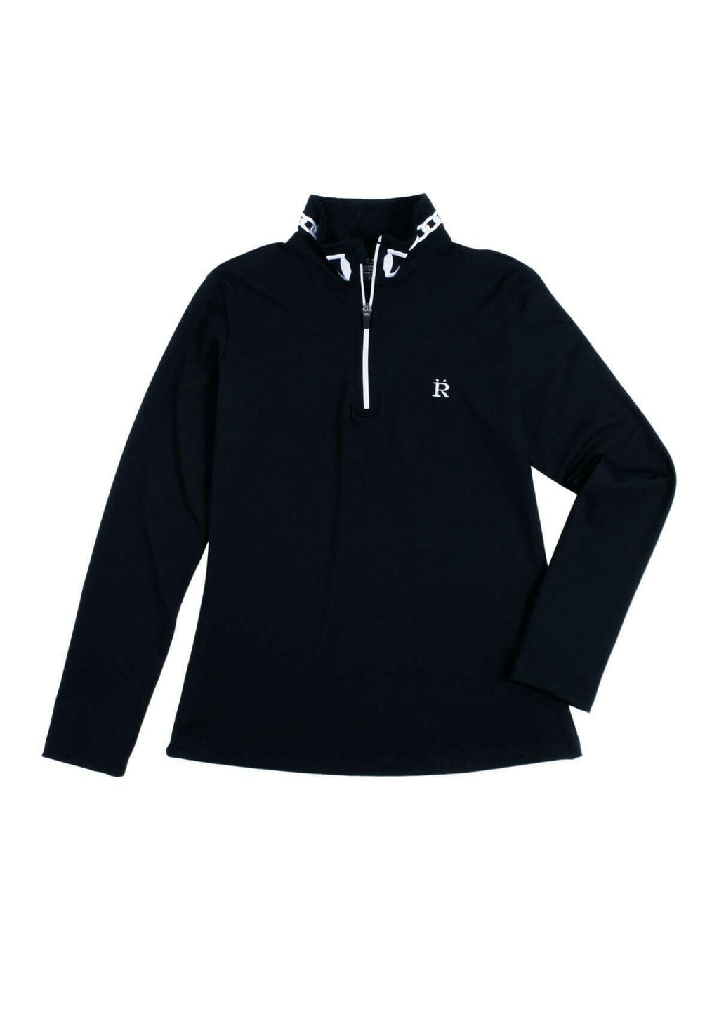 Sira Quarter Zip Embroidered | Long Sleeve