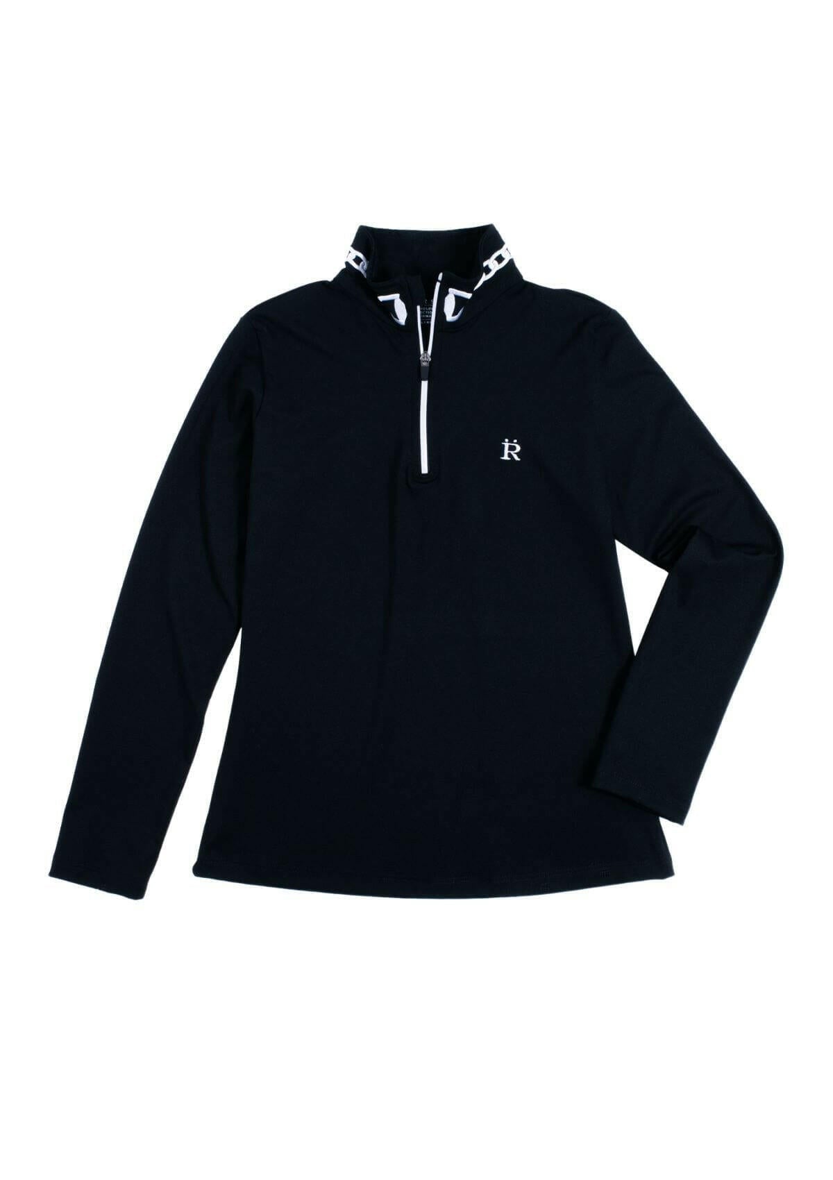 Sira Quarter Zip Embroidered | Long Sleeve