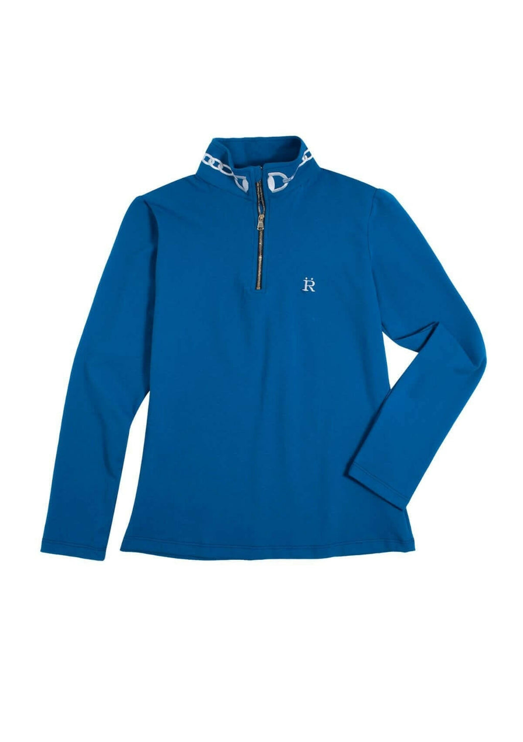 Sira Quarter Zip Embroidered | Long Sleeve