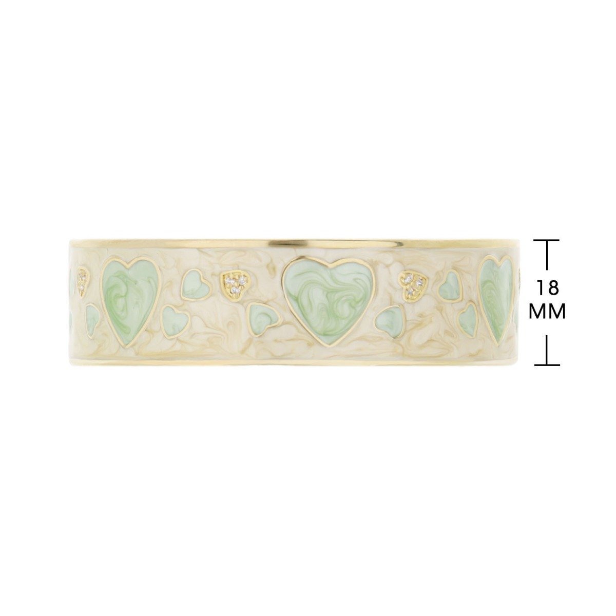 Lots of Love Slip-On Bangle