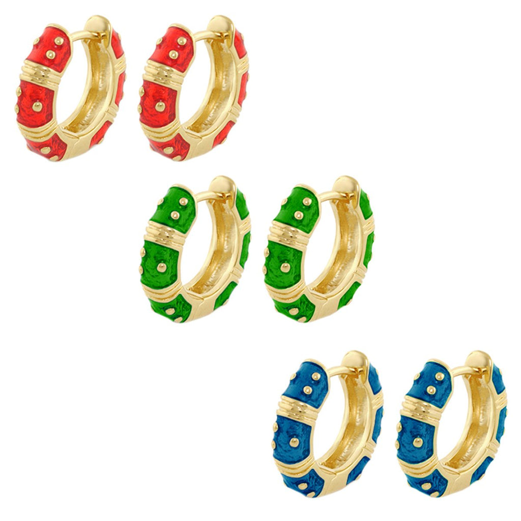 Polka Dot Earring Set