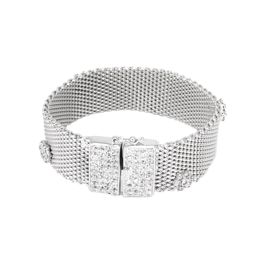 Flower Mesh Bracelet