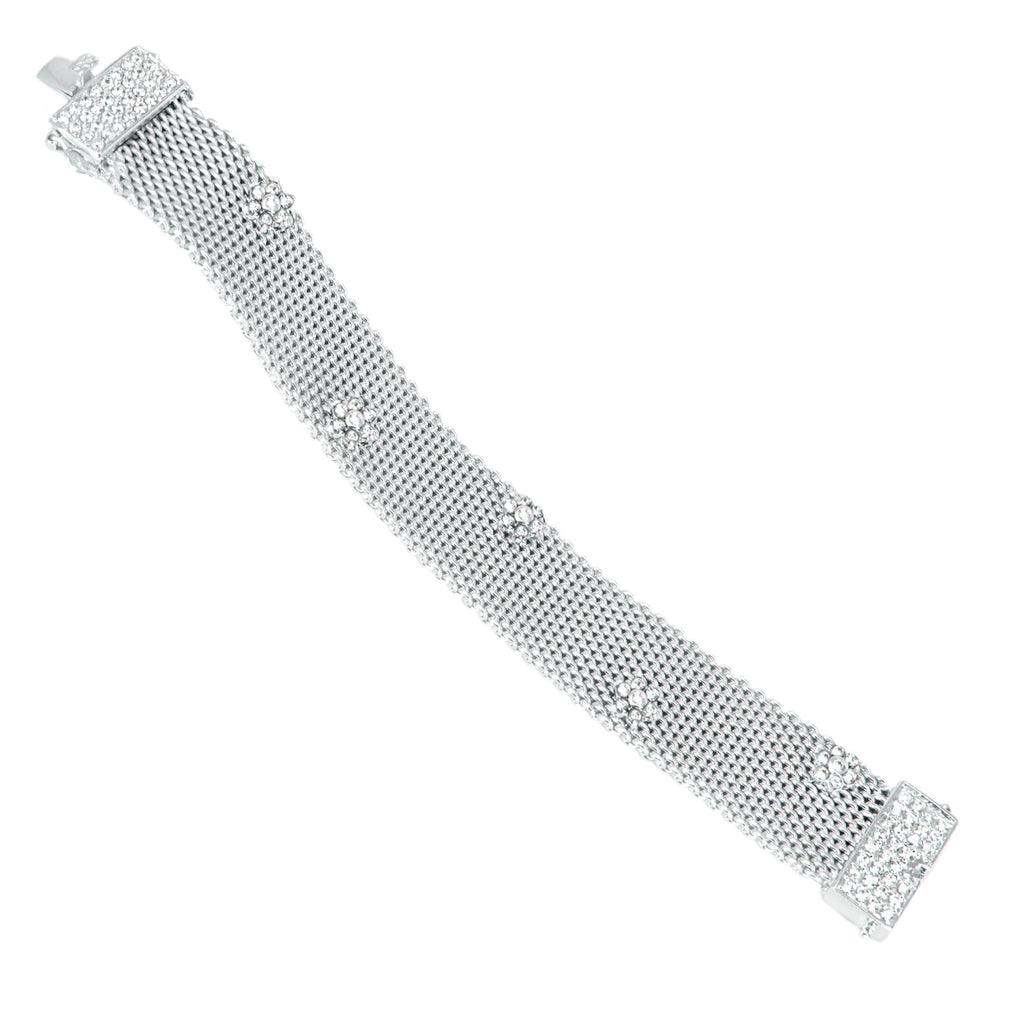 Flower Mesh Bracelet