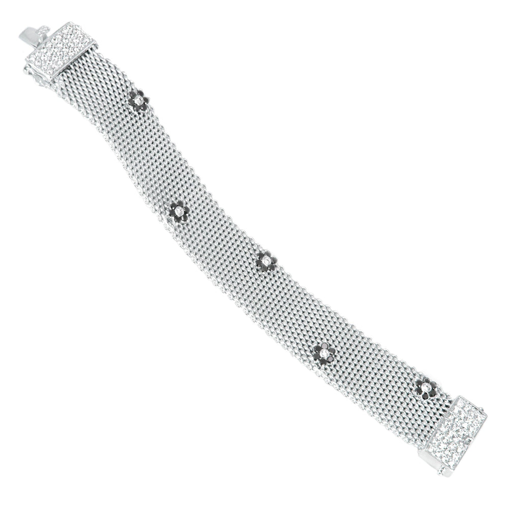 Flower Mesh Bracelet