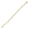 Crystal Leaf Bracelet