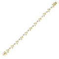 Crystal Leaf Bracelet