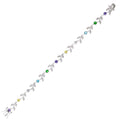 Crystal Leaf Bracelet