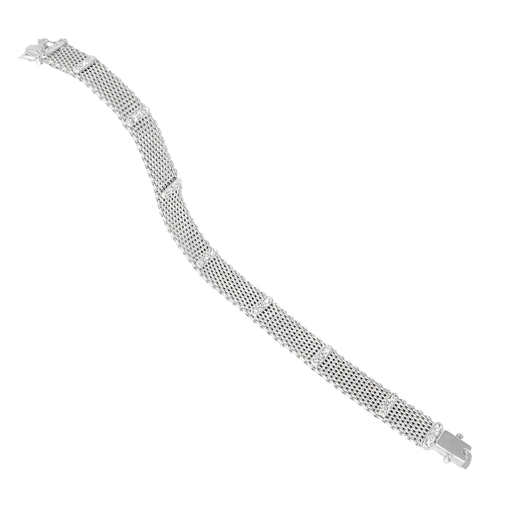 Cz Mesh Bracelet