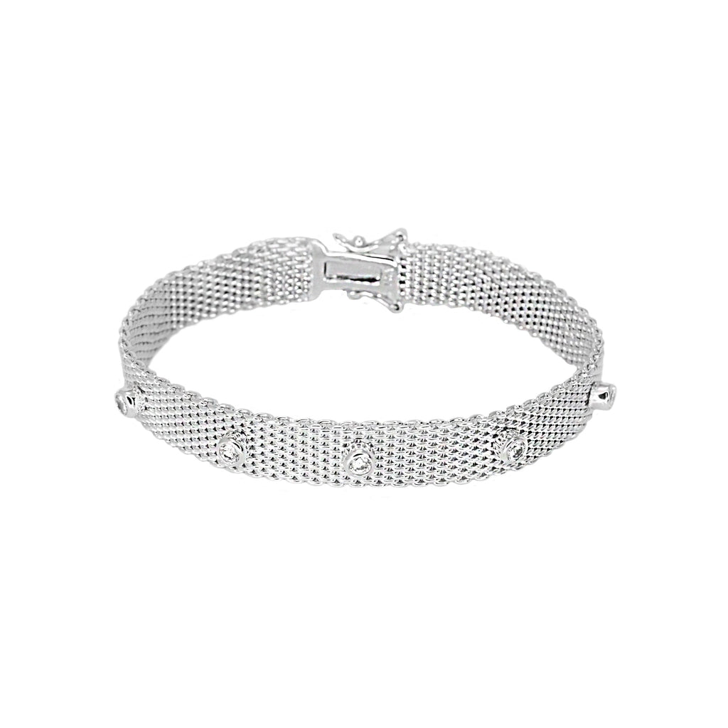 Cz Mesh Bracelet