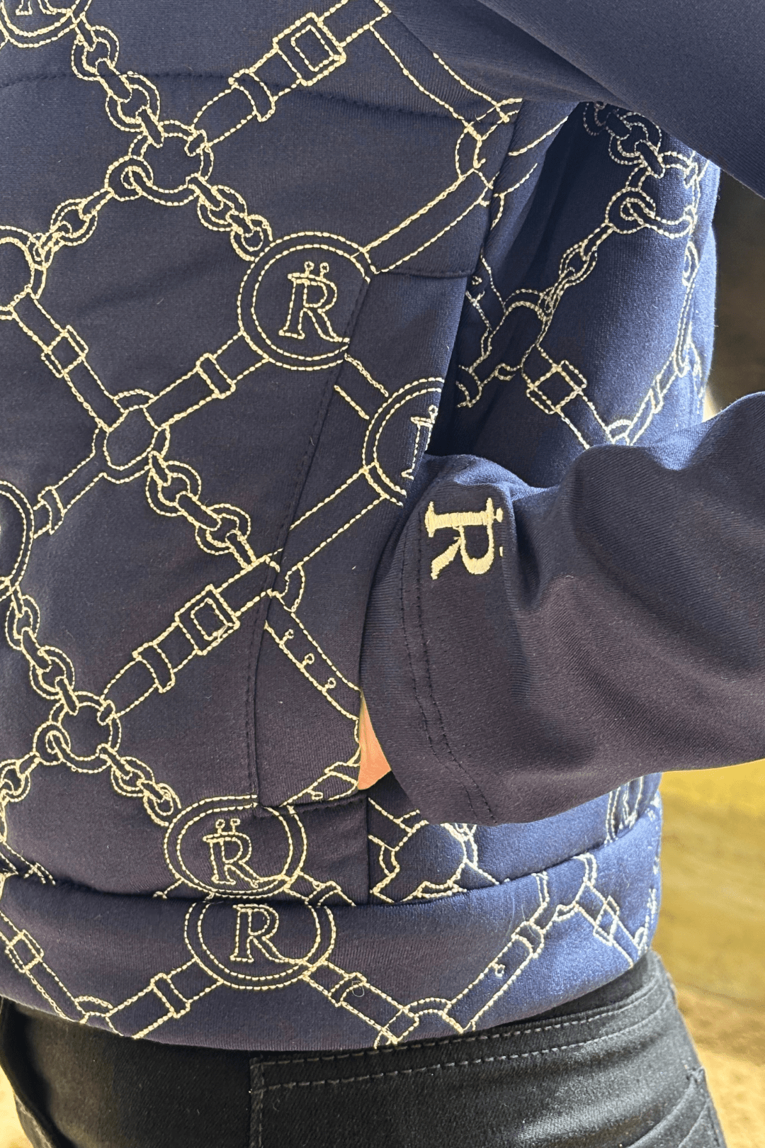 The Beltina Embroidered Sport Jacket