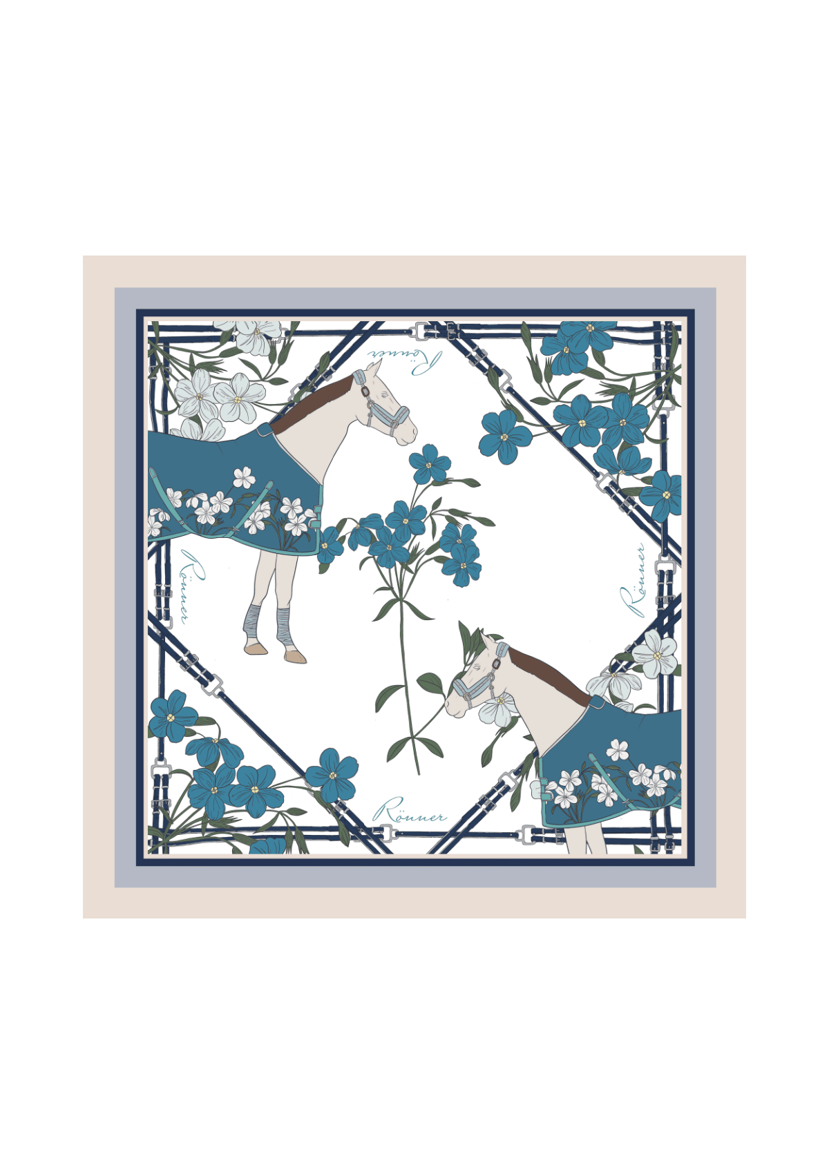 The Derby Scarf | Large (120cm x 120cm)