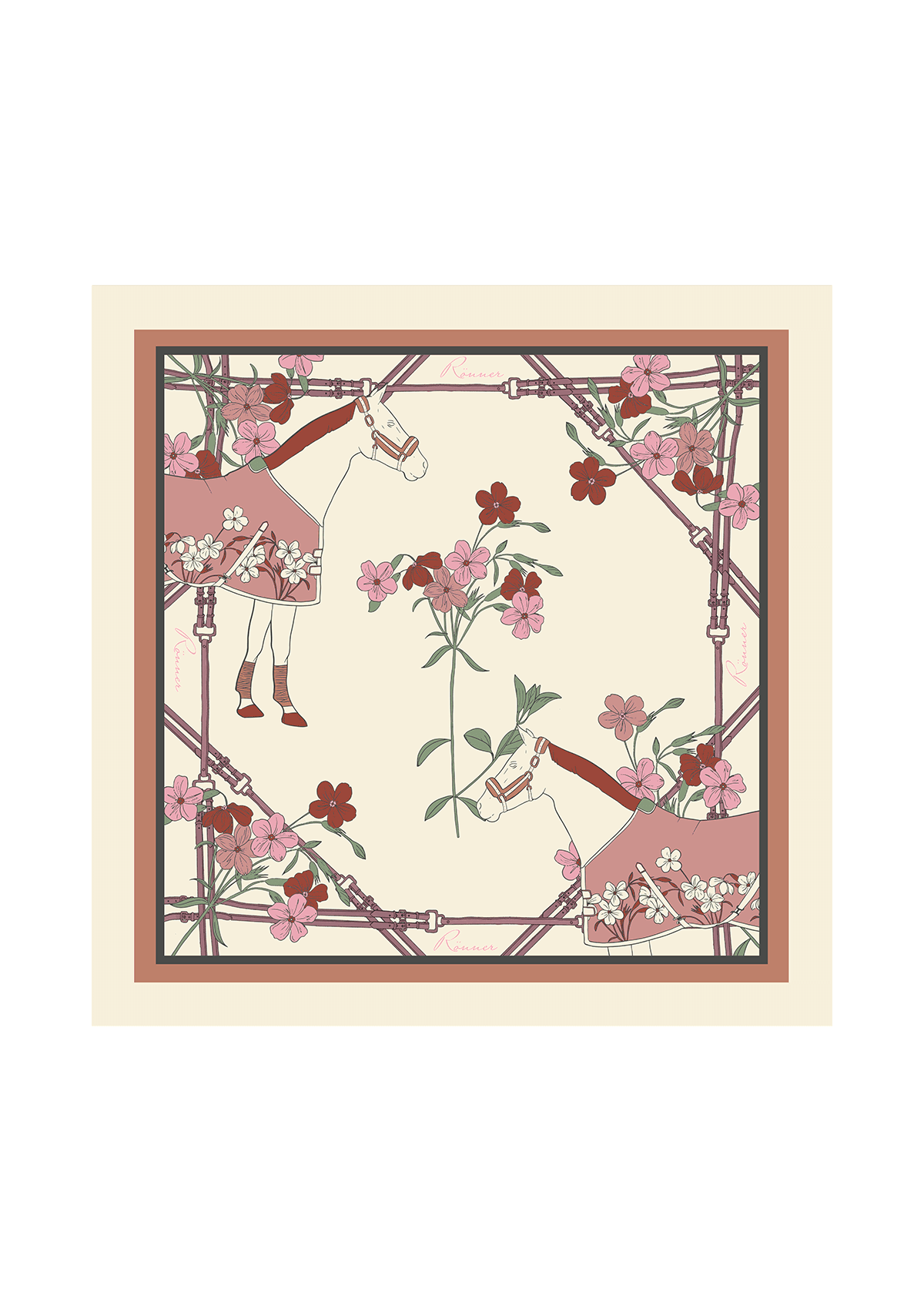 The Derby Scarf | Large (120cm x 120cm)