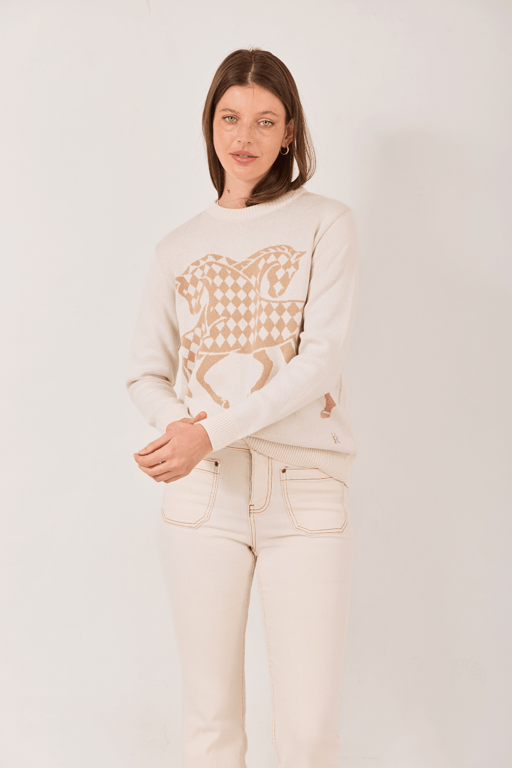 The Harlequin Horses Sweater