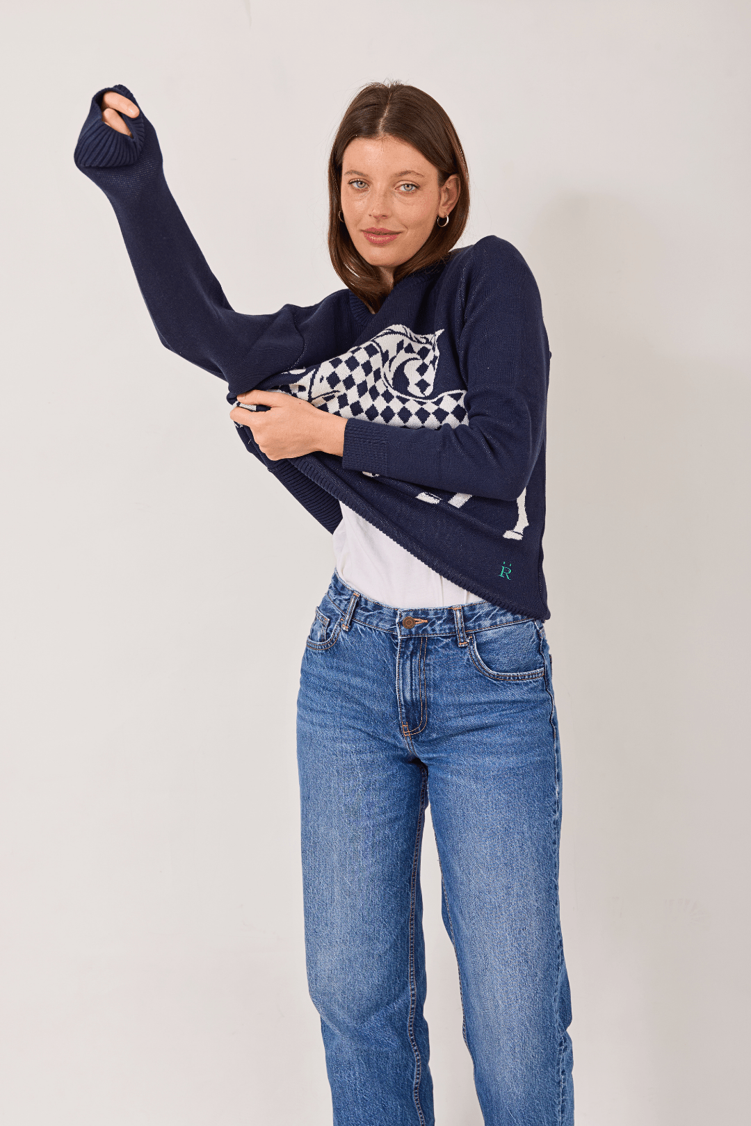 The Harlequin Horses Sweater