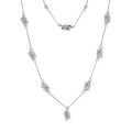 Rhodium Necklace