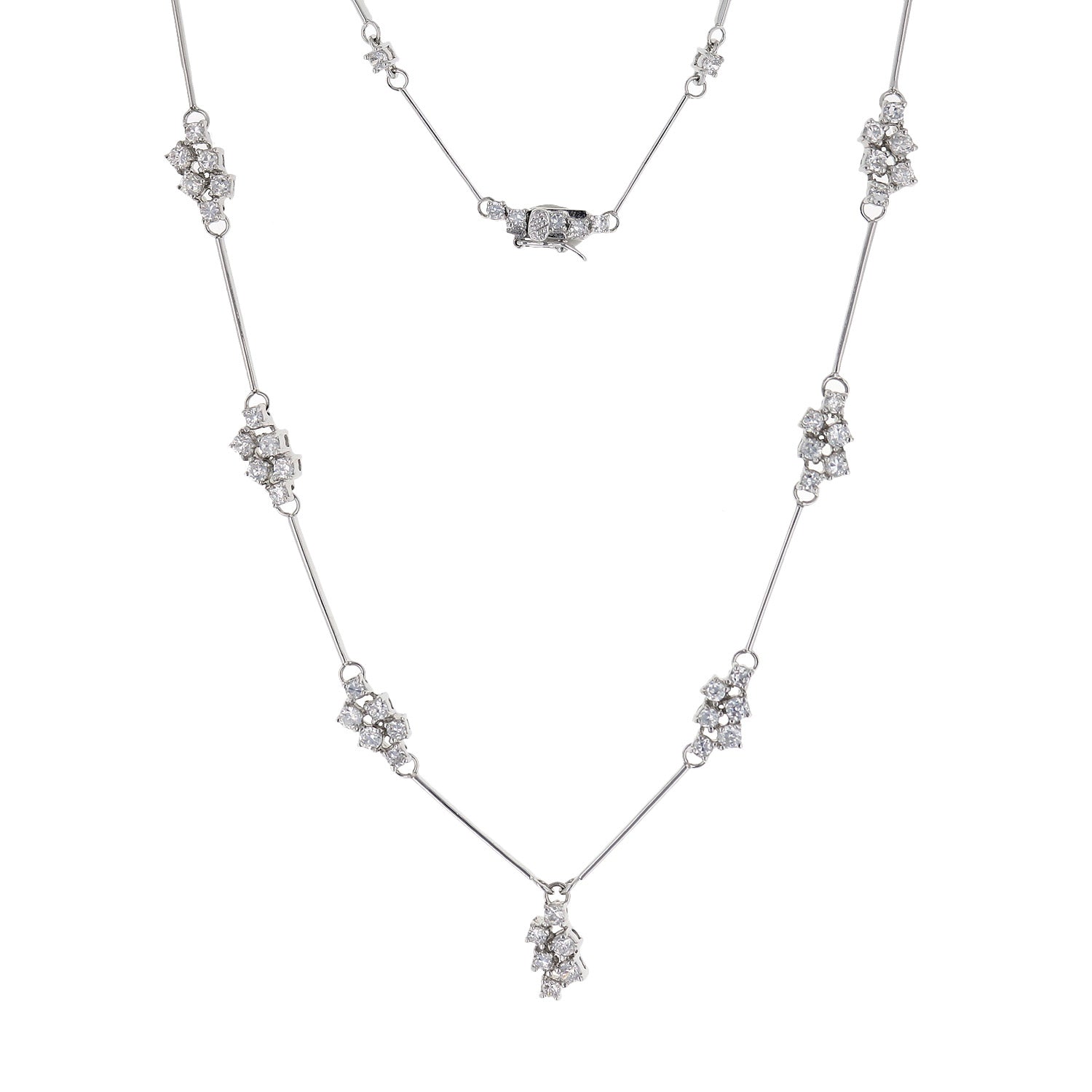 Rhodium Necklace