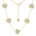 Pave Love Necklace