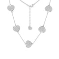 Pave Love Necklace